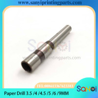 Печатная машина, фотография, фотография, полый сверлильный станок, 3 мм, сверло для бумаги 3,5, 4, 4,5, 5, 6, 9 мм