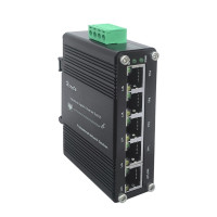 Промышленный 5-портовый гигабитный Ethernet-коммутатор, 10/100 Мбит/с, RJ45