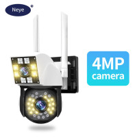 Беспроводная камера видеонаблюдения с двойным объективом, 8 Мп, 4K, 1080P