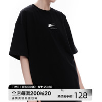 ESAT 23SS黑白基礎打底印花短袖T恤