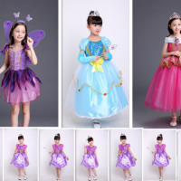 六一儿童演出服cosplay动漫服装动漫角色扮演服装灰姑娘公主裙舞