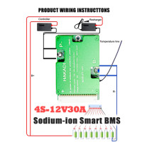 Селианэнергия, батарея для натрий-ионов, фотоаккумулятор 16S BMS 12 В 48 в 10A 15A 20A 30A, электрический инструмент, игрушечная лампа на солнечной батарее 18650, натрий-Ион BMS