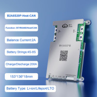 Интеллектуальный JIKONG BMS с активным балансом 1A для фотографий ~ 24S LiFePo4 Li-Ion LTO 18650 батарея 40 А ~ а зарядка с BT RS485 CAN JK BMS