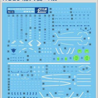 Наклейка-наклейка для ремонта RG 1/144 GN-001 Exia R1 RI