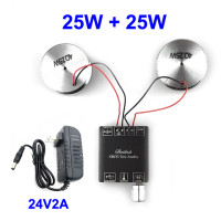 2*25 Вт Bluetooth-совместимая аудиосистема портативная фотоколонка Класс D усилитель мощности сабвуфер DIY 2,0 HiFi система