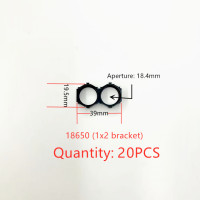 Держатель аккумулятора 18650 ячеек, кронштейн с плоской головкой, компактный кронштейн можно соединить, кронштейн для аккумулятора модуля