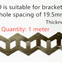 Никелевая полоса с волнистым покрытием для аккумулятора 18650, 1 метр, никелевая полоса типа W, катушка с никелевой полосой, 2 шт., тип W