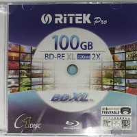 Blue Ray диск BD-RE XL 2X 100 ГБ 720 мин Bluray BDXL BDR 100 ГБ 1 шт.