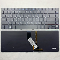 Русская клавиатура для ноутбука с подсветкой для ACER ASPIRE V5-471G V5-431 V5-431G V5-471 V5-471-6876 V5-471-6485 MS2360 RU