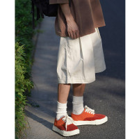 Cityboy城市通勤工裝短褲男女純棉水洗寬鬆闊腿褲夏季休閒五分褲