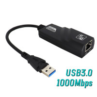 1000 Мбит/с USB3.0 проводной USB к Rj45 Lan Ethernet адаптер сетевая карта для ПК ноутбука