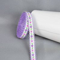 5 ярдов, 12 мм, Цветочная вышитая кружевная отделка, ленты, отделка для одежды, ткань для одежды, аксессуары для одежды, ручная работа, шитье, поделки своими руками