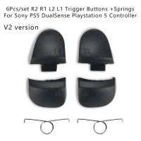 Триггерные кнопки PS5 R2 R1 L2 L1 с пружинами, аксессуары для Sony PS5 DualSense Playstation 5