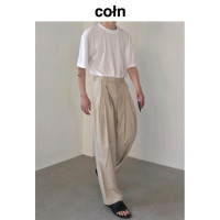 COLN 我有100條直筒褲卻不能沒有這條好多道褶的立體版型西裝褲