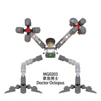 Доктор Странный Доктор Осьминог Зеленый Гоблин супергерой Мини Аниме Кукла игрушки детские развивающие DIY строительные блоки подарки для детей