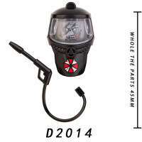 Одиночная продажа, серия ужасов, зомби, ядерные работники, фигурки призраков, строительные блоки, аксессуары, подарок на Хэллоуин, игрушки для детей