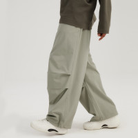 WASSUP寬鬆四面彈傘兵褲子男2023新款潮牌機能運動直筒工裝休閒褲