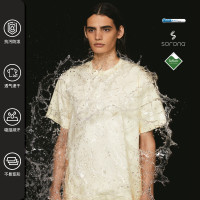 WASSUPcoolmax速乾防潑短袖T恤男女新款潮牌美式休閒運動T恤情侶