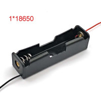 Чехол для внешнего аккумулятора 18650, размером 1 на 2 на 4 батареи (s, 2X, 3X, 4X), 18650, с проводом в контейнер для батарей