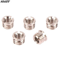 5 шт. винтовая гайка для камеры от 1/4 до 3/8 дюймов Конвертируемые винты стандартный адаптер Винт быстроразъемный винт для штатива адаптер Винт