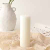 Свечи для столбов φ 5 * l15 см, ароматизированные свечи из соевого воска для домашнего декора вечерние праздничные бездымные бытовые аварийные свечи
