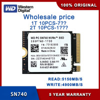 Оптовая продажа, Western Digital WD SN740 2 ТБ M.2 SSD 2230 NVMe PCIe Gen 4x4 SSD для Microsoft Surface ProX Surface Laptop 3 Steam Deck