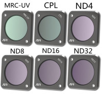 Фильтр для камеры DJI OSMO Action 2, объектив из оптического стекла CPL UV ND SART NDPL, ночные фильтры для DJI Action 2, аксессуары