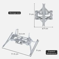 Комплект удлинителей RCSTQ для DJI Mini 3 Pro/Mini 2, складные удлинители, защита от падения, для дрона Mini 3 Pro