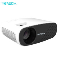 Мини-проектор YERSIDA BL128, портативный проектор для умного дома 1280x720P HD, проектор для детской лампы, светодиодный Bluetooth-проектор с Wi-Fi