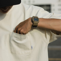 Purluto日系寬鬆cityboy重磅三本針 300G口袋短袖純棉TEE 不縮水