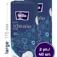 Прокладки ежедневные bella Ideale large удлиненные 40 шт.