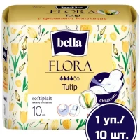 Прокладки женские FLORA Tulip тюльпан 10 шт./ белла