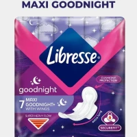 Прокладки гигиенические ночные Либресс MAXI GOODNIGHT