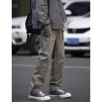 cityboy日系褲子男款美式高街春秋休閒工作服褲潮牌痞帥vibe伐木褲