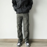 cleanfit美式潮流機能戶外寬鬆長褲工裝褲抽繩vibe復古直筒休閒褲