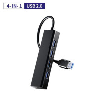 Высокоскоростной разветвитель с 4 портами USB 3,0, адаптер OTG для ПК, компьютерные аксессуары, мультипортовый концентратор, 4 порта USB 3,0, порта