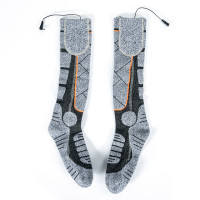 Носки с электрическим подогревом унисекс, термоизолированные носки с 3 уровнями нагрева, умные носки с быстрым нагревом для активного отдыха, кемпинга, походов