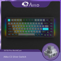 Клавиатура игровая Механическая Akko 5075B Plus, 75% ГГц, USB Type-C, Bluetooth 2,4