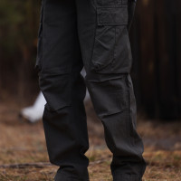 Nobodyknows美式復古寬鬆直筒基礎口袋工裝褲休閒褲百搭潮牌長褲