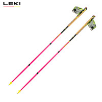 【德國LEKI】戶外碳素輕質越野登山杖手杖可摺疊杖先鋒PINK Z杖