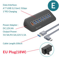 Док-станция PHIXERO USB 3,2, USB 3,0, с SD-картой