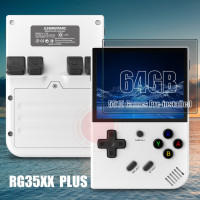 ANBERNIC RG35XX PLUS Ретро портативная игра PlayerBuilt-in 64G TF 5000 + Поддержка классических игр-HDMI TV Портативный для путешествий детский подарок