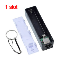 Внешний аккумулятор, набор «сделай сам», коробка для хранения, 1 батарея 18650, 5 В, 1 А, зарядка через USB для телефона xiaomi, samsung, «сделай сам», блок питания, держатель аккумулятора