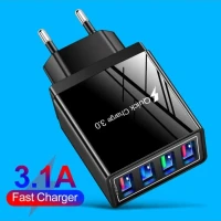 Зарядное устройство для телефона 4USB 5V 3.1 А