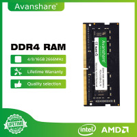 ОЗУ Avanshare для ноутбука, DDR3 DDR3L DDR4 Sodimm 4 ГБ 8 ГБ 16 ГБ 1333 МГц 1600 МГц 2400 МГц 2666 МГц 3200 МГц PC4 PC3L PC3