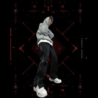 REART 【新品】REBEL ZIP TRACK PANTS 高密科技層防水拉鍊尼龍褲