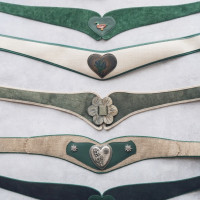 vintage巴伐利亞同款手工V字形腰帶公主線顯腰細洋裝腰帶模特款