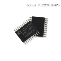 50 шт./партия CH32V003 MCU промышленного класса, RISC-V2A, Однопроводной последовательный интерфейс отладки, частота системы 48 МГц