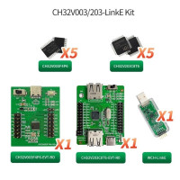 1 шт./комплект CH32V003F4P6 QingKe RISC-V2A 1-проводная система SDI, основная частота 48 МГц