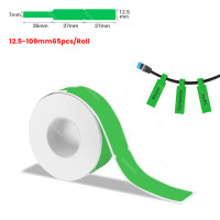 Рулоны Этикеток P15 разных размеров, наклейки, 15*30 мм 12*40 мм, белый цвет, кабель, прозрачный, P15, термопринтер, клейкая лента